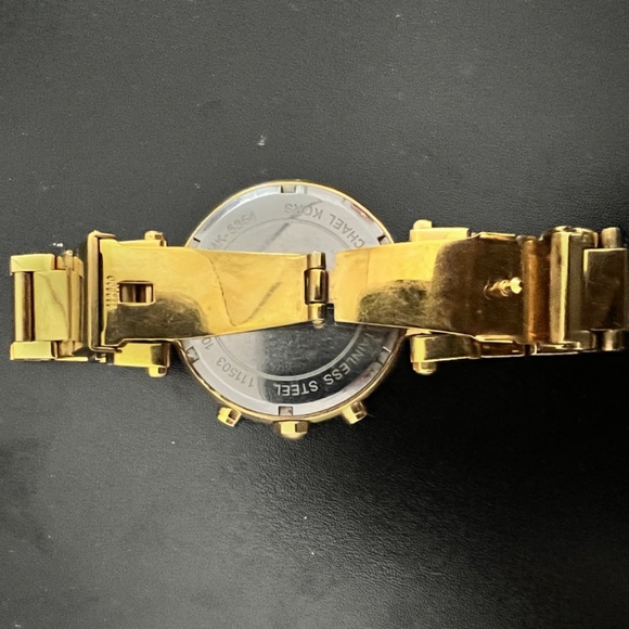 Gold Micheal Kors watch women